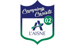 Camping car Pyrénées l'Aisne 02 - 20x15cm - Autocollant(sticker)