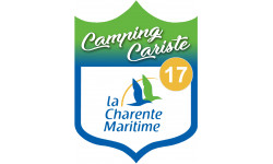 Camping car Charente Maritime 17 - 10x7.5cm - Autocollant(sticker)