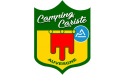 Camping car Auvergne - 15x11.2cm - Autocollant(sticker)