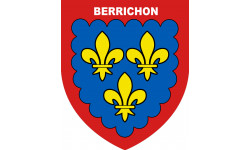 Blason Berrichon - 20x17cm - Autocollant(sticker)
