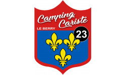 Camping cariste bu Berry 23 Creuse - 15x11.2cm - Autocollant(sticker)