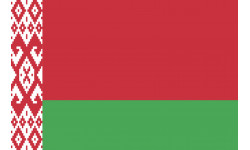 Drapeau Biélorussie - 5x3.3cm - Autocollant(sticker)