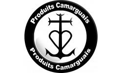 Produits Camarguais - 20cm - Autocollant(sticker)