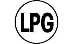 LPG - 10x10cm - Autocollant(sticker)