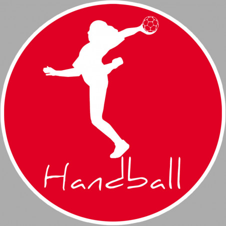 Handball - 10cm - Autocollant(sticker)