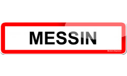 Autocollant (sticker): Messin et Messine