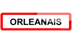 Autocollant (sticker): Orleanais et Orleanaise