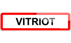 Autocollant (sticker): Vitriot et Vitriote
