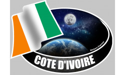 Autocollant (sticker): COTE D'IVOIRE